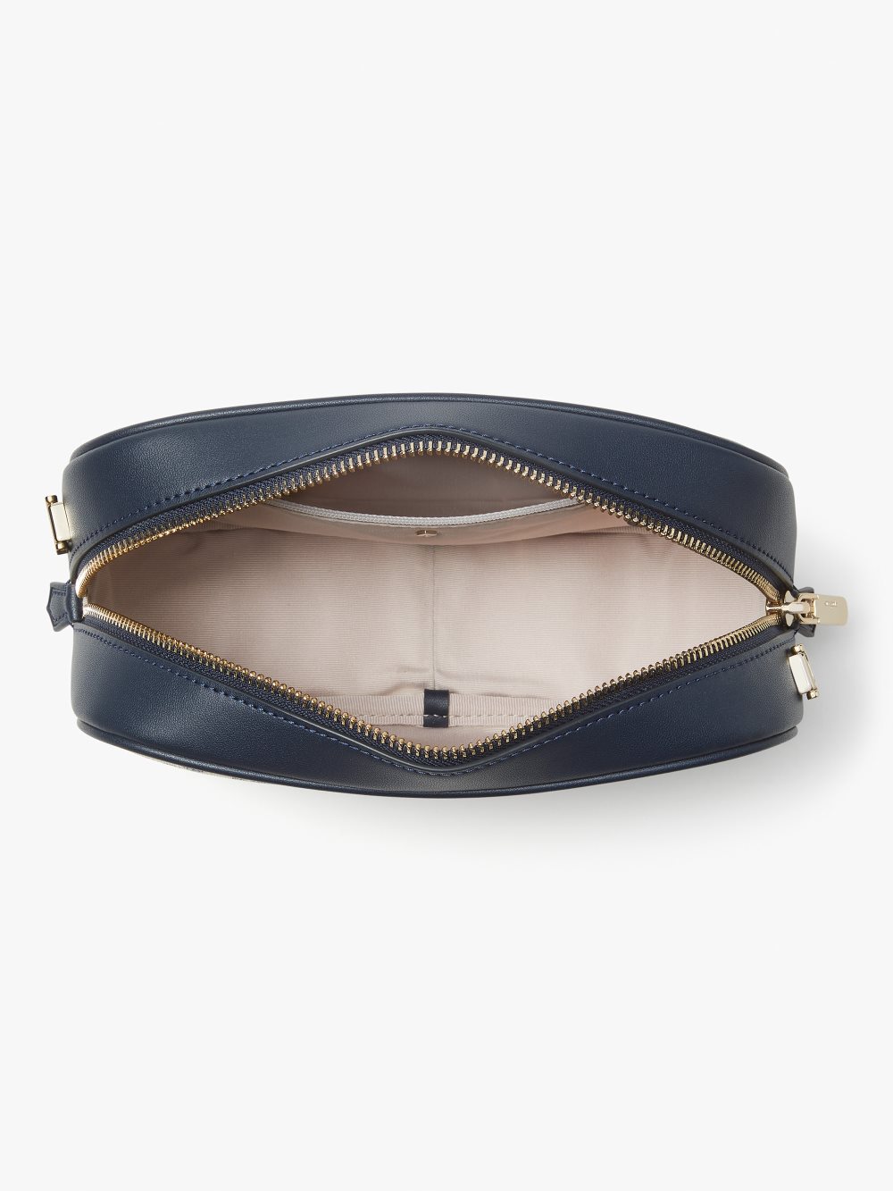 Women's slate blue multi spade flower coated canvas infinite medium camera bag | Kate Spade