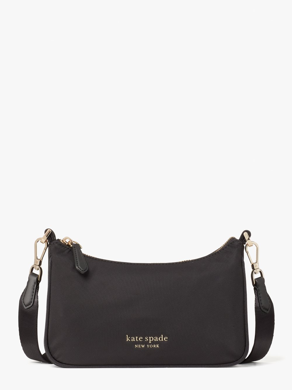 Women's black the little better sam nylon small crossbody | Kate Spade