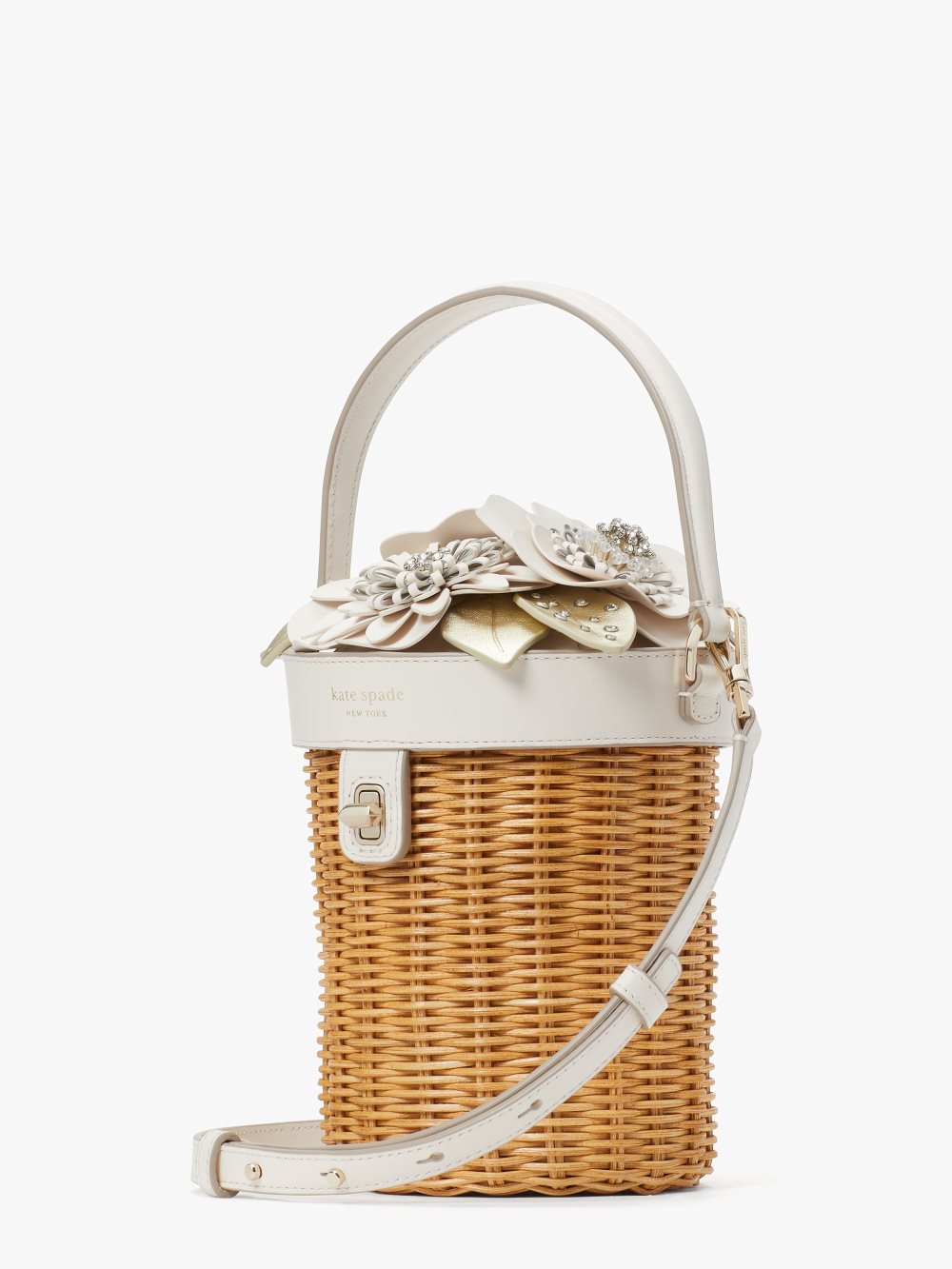 Women's multi bridal wicker flower pot crossbody | Kate Spade