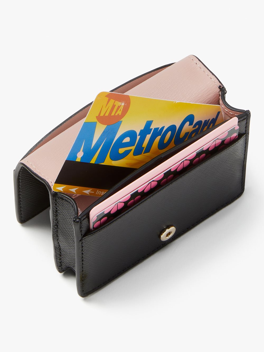 Women's black spencer business cardholder | Kate Spade