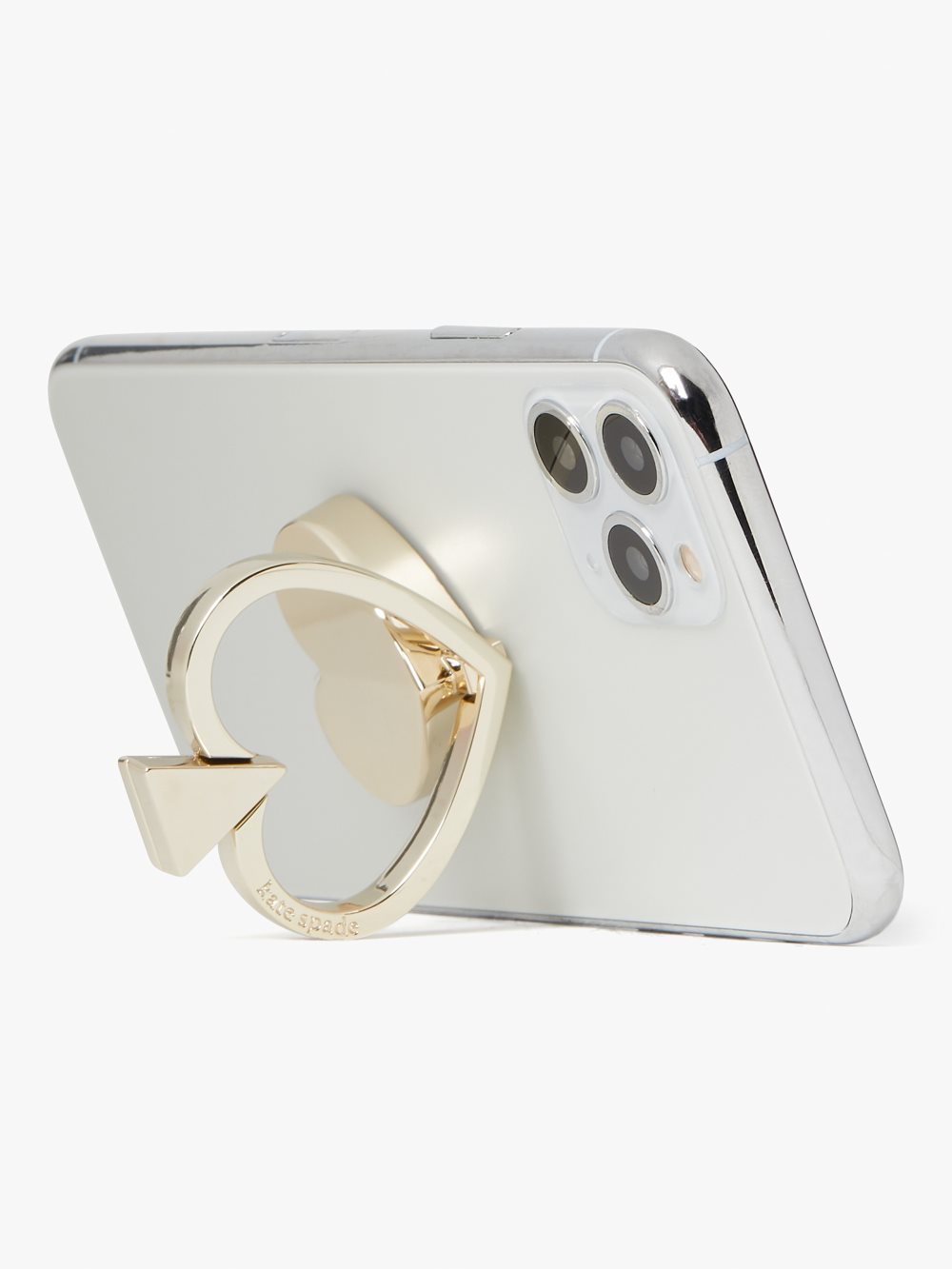 Women's gold spade heart ring stand | Kate Spade