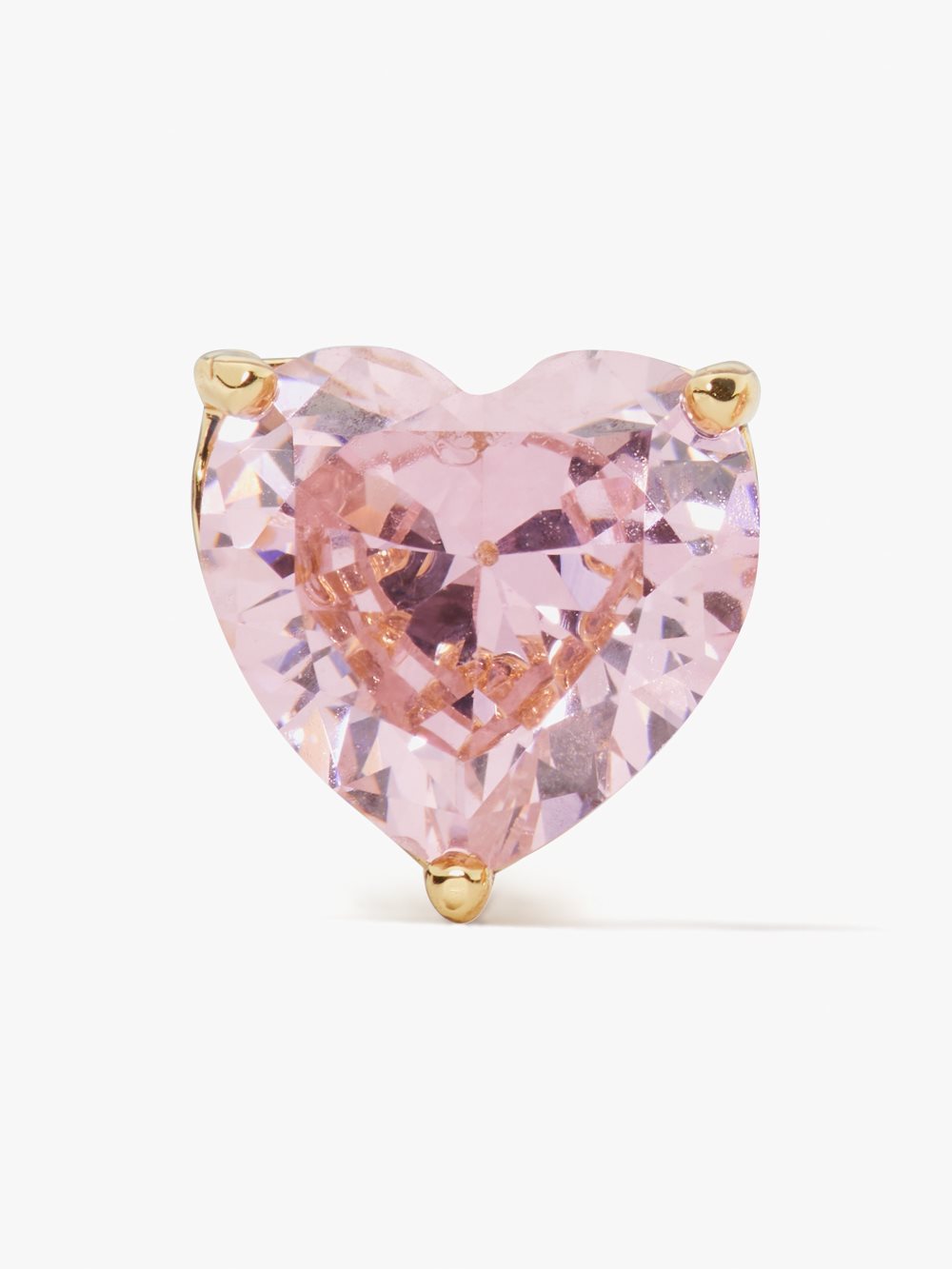 Women's pink. my love heart studs | Kate Spade
