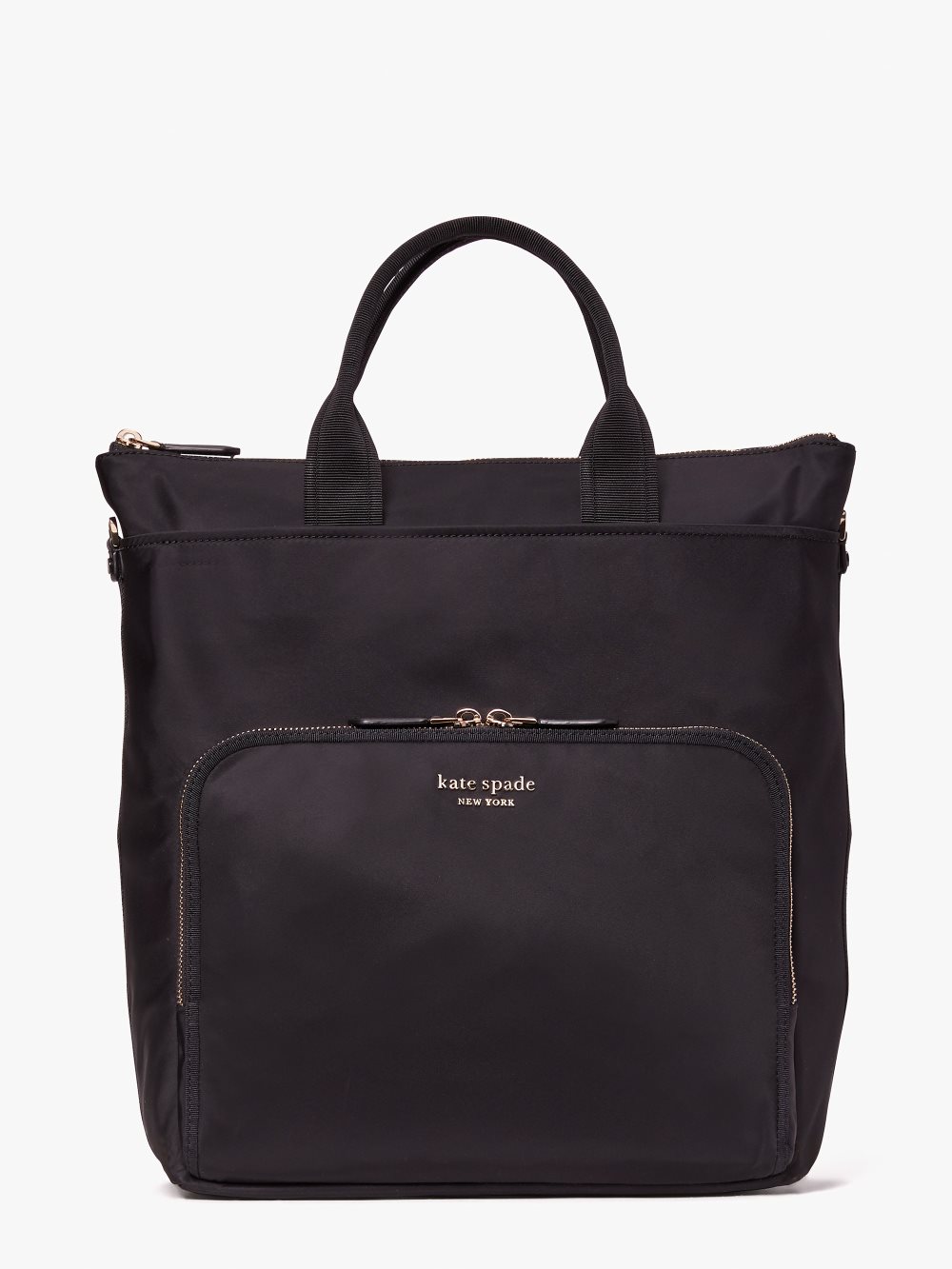 Women's black the little better sam nylon convertible backpack | Kate Spade