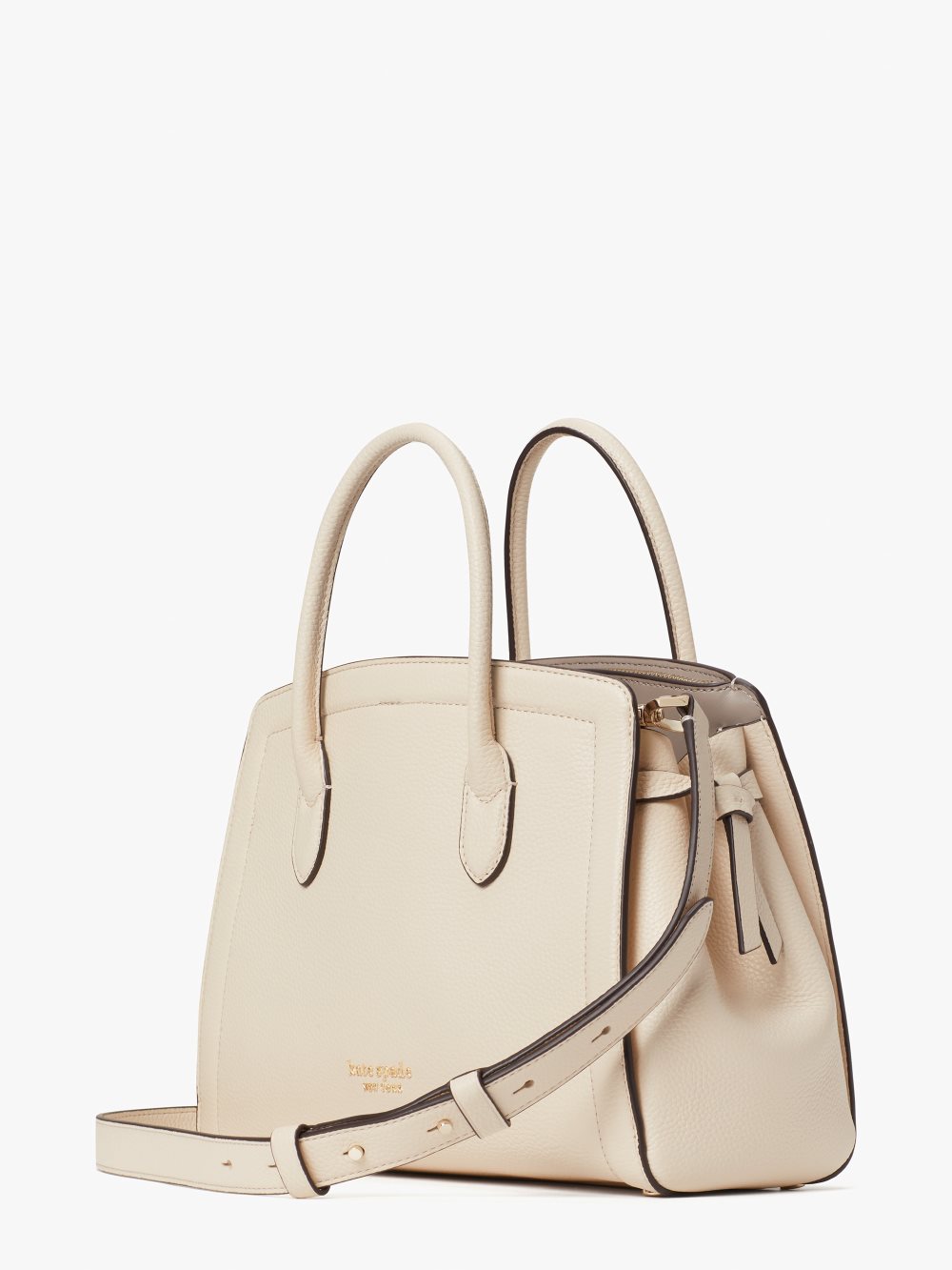 Women's milk glass knott medium satchel | Kate Spade