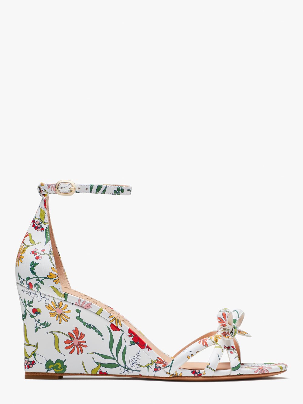 Women's rooftop garden/whte flamenco wedges | Kate Spade