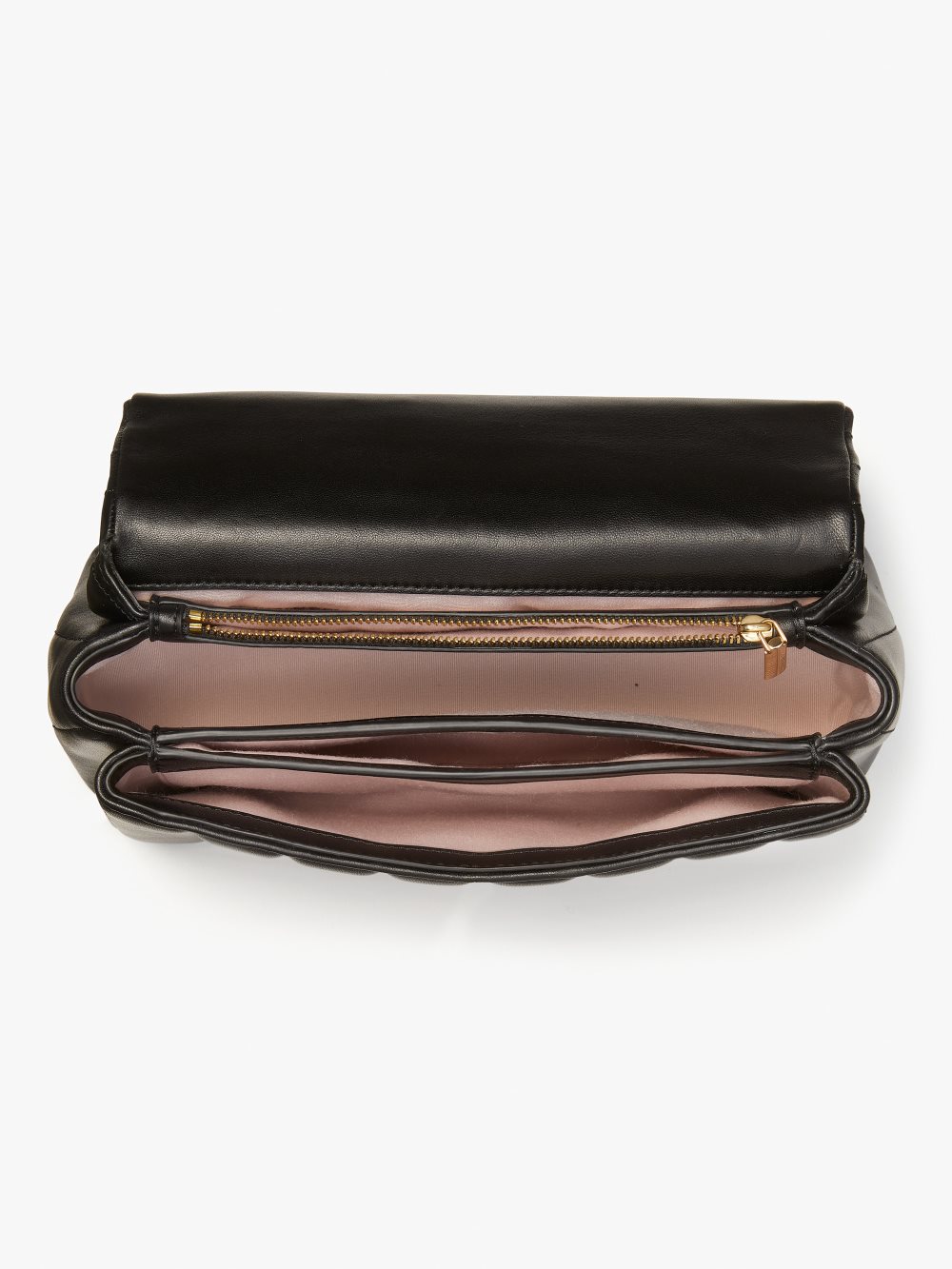 Women's black carlyle quilted medium shoulder bag | Kate Spade