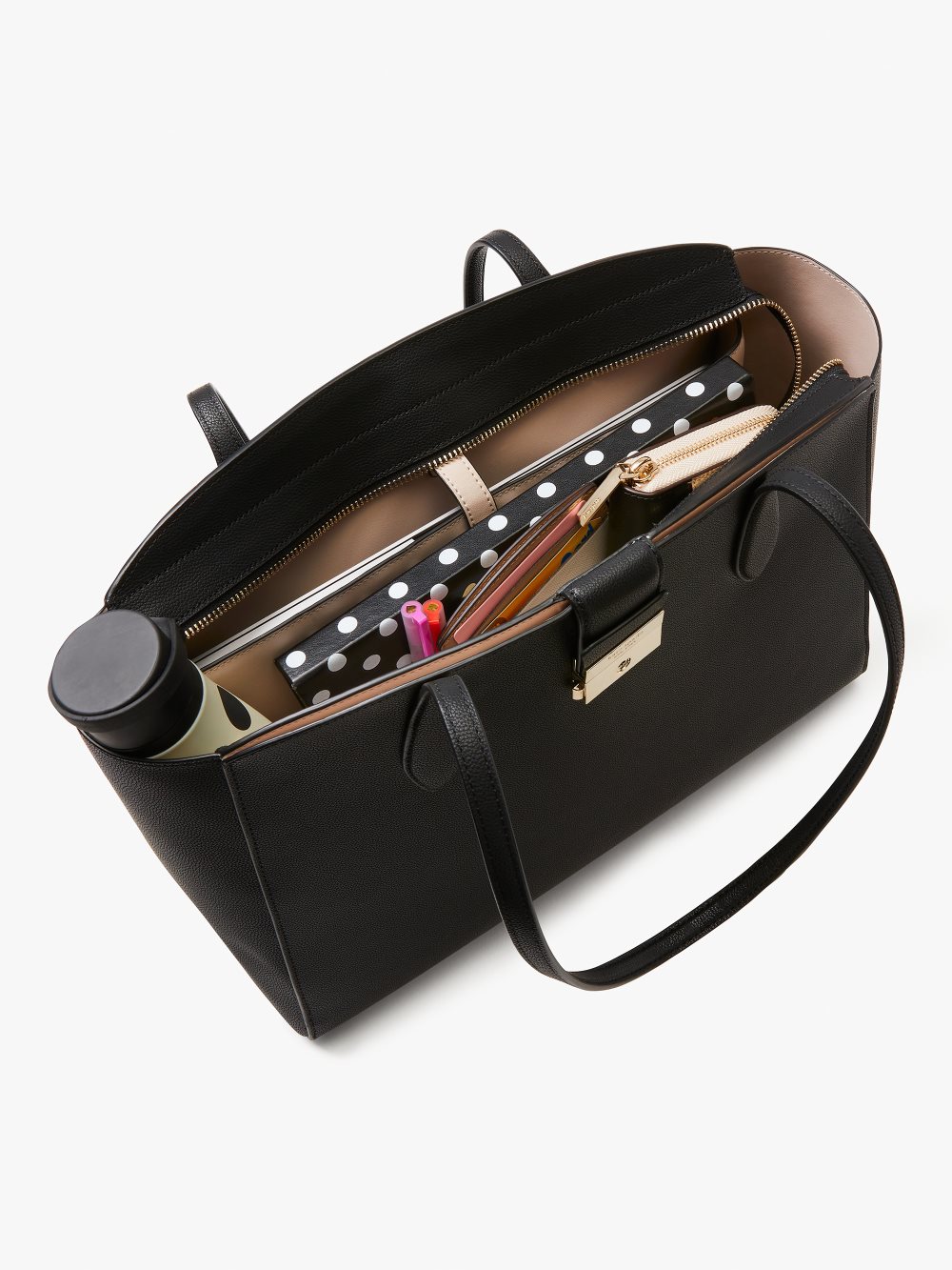 Women's black voyage large work tote | Kate Spade