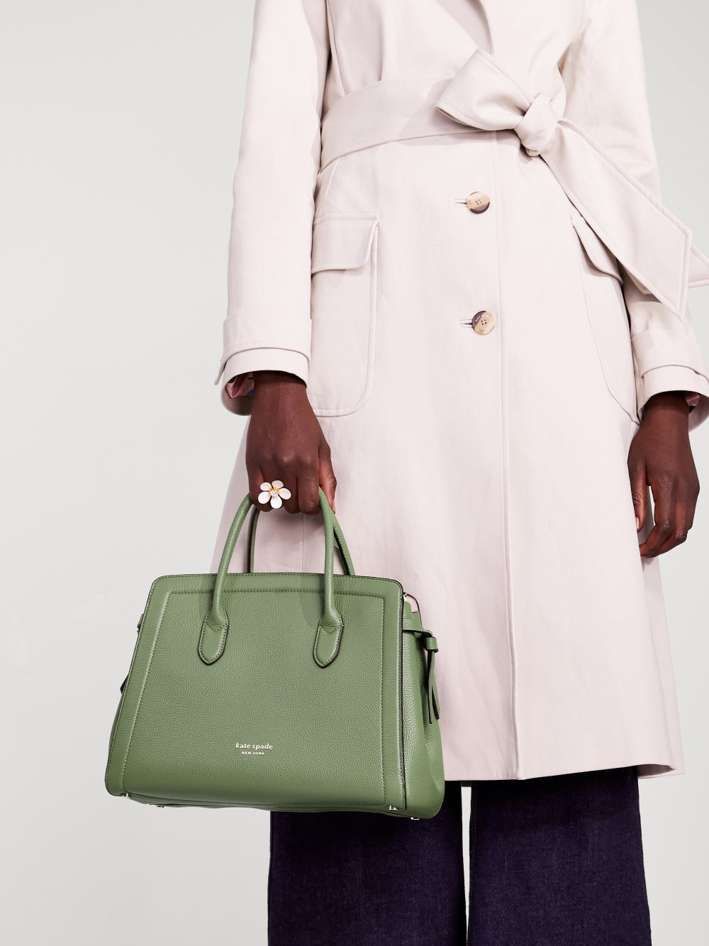 Women's romaine knott large satchel | Kate Spade